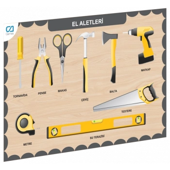 CAAHS-3210 CA GAMES AHŞAP EL ALETLERİ BUL-TAK