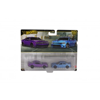 HBL96 Hot Wheels 2li Premium Araba Seti / 8 adet koli ile satılır. Koli fiyatıdır.