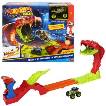 JJN44 Hot Wheels Monster Trucks Snake Bite Güç Darbesi