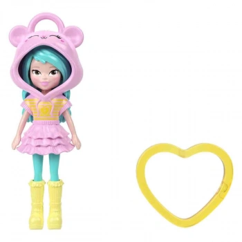 JMN38 Polly Pocket Kapüşonlu Bebekler