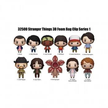 MONO32500 Monogram Stranger Things Klipsli Figür Seri 1 24lü display