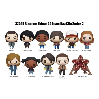 MONO32505 Monogram Stranger Things Klipsli Figür Seri 2 24lü display