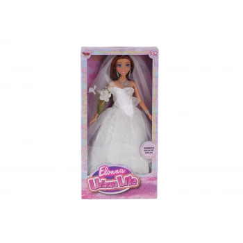 WG-661048 KUTULU 29CM GELİNLİKLİ BEBEK