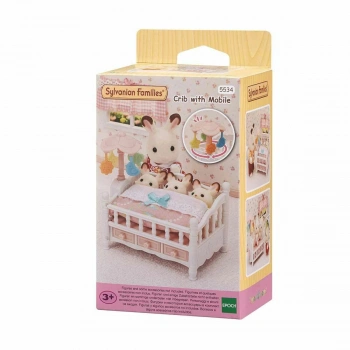 5534 Sylvanian Families Dönenceli Beşik - figürler ayrı satılır +3 yaş