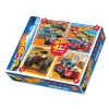 1895 HOTWHEELS 4IN PUZZLE