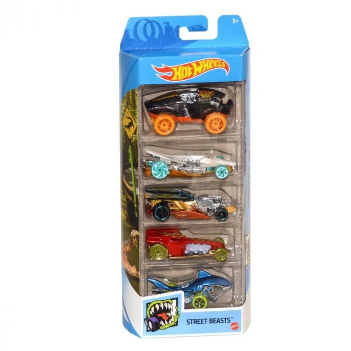 1806 Hot Wheels Beşli Araba Seti