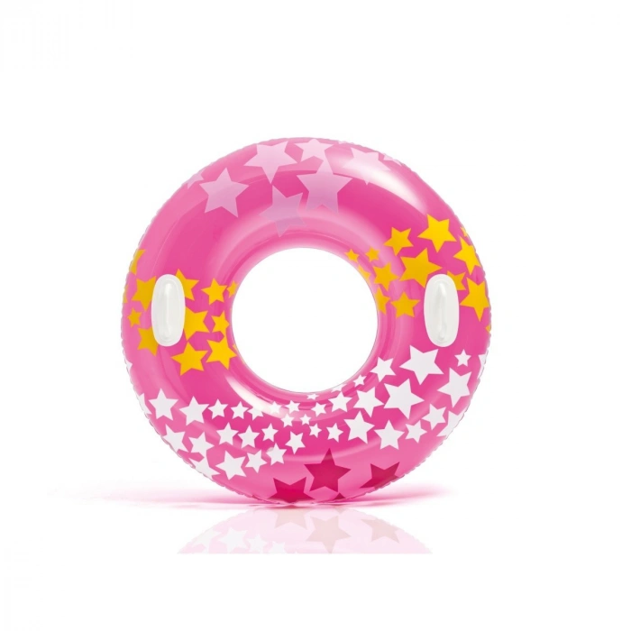 59256 Tutamaçlı Girdap Halkaları Desenli Simit 91 cm