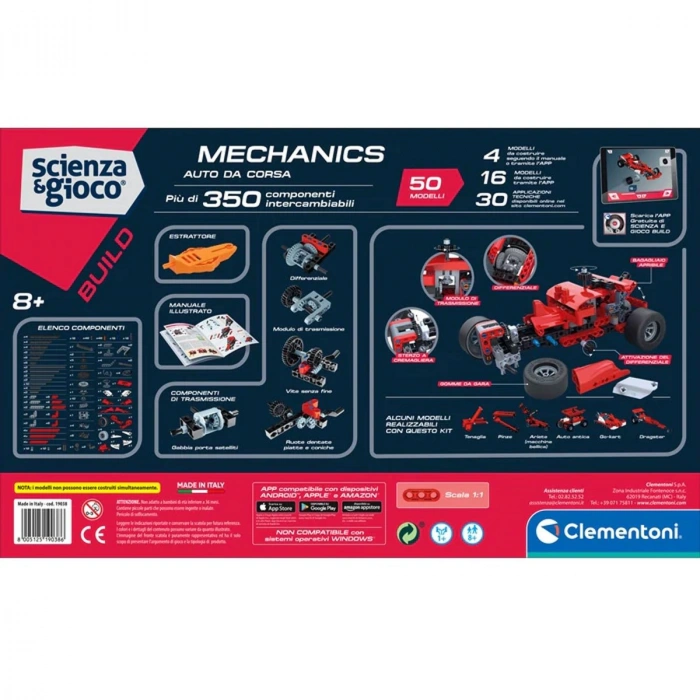 80132TR Mekanik Laboratuvarı - Yarış Arabaları - Formula 1 +8 yaş