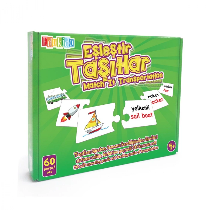 EDU-1010 Eşleştir Taşıtlar -Chiva
