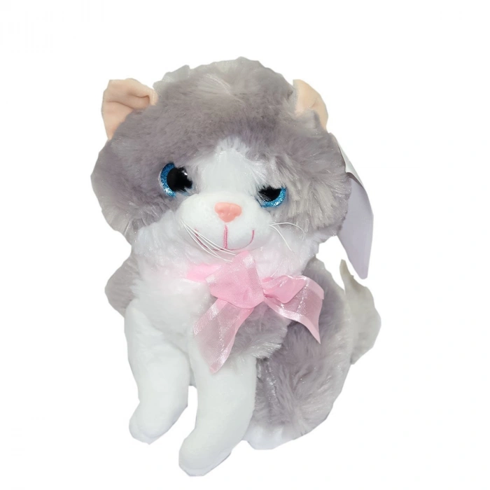 KZL-2208001 Ayakta Miyavlayan Kedi 3 Renk - Kızılkaya Oyuncak