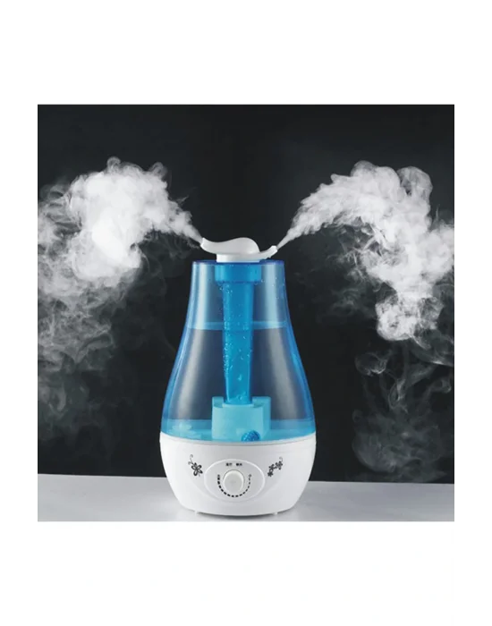 Buhar Makinesi (hortum hariç) Çift Sprey Ultrasonik Hava Nemlendirici 3.5L