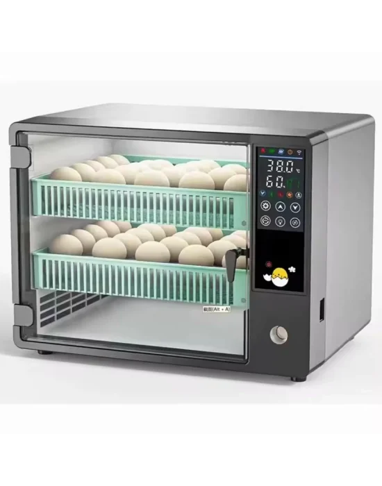 48 Tavuk Yumurtası Kapasiteli Tam Otomatik Hobi Kabin Tip Kuluçka Makinesi