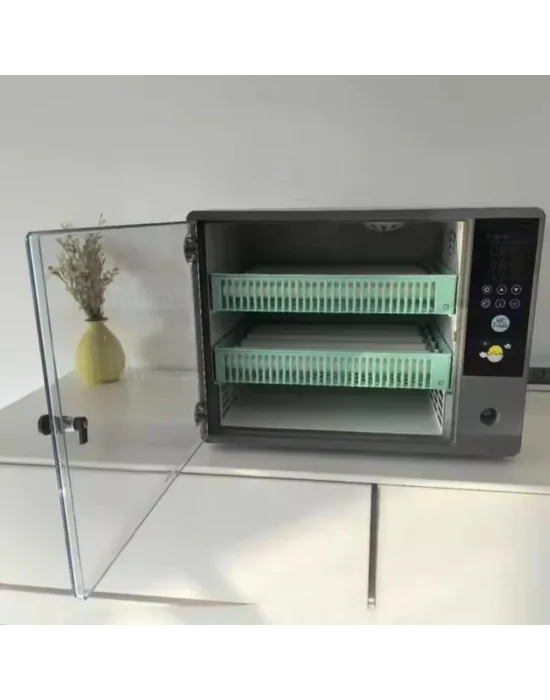 48 Tavuk Yumurtası Kapasiteli Tam Otomatik Hobi Kabin Tip Kuluçka Makinesi