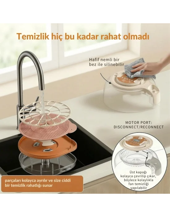 26–59 Kapasiteli Tam Otomatik Kuluçka Makinesi – 2 Değiştirilebilir Yumurta Tepsili, Dijital Kontrollü