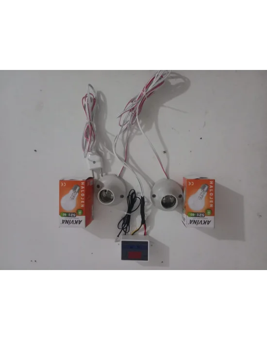 Ana Kucağı Dijital Termostatlı Isıtma Sistemi | Civciv ve Kümes Isıtıcı