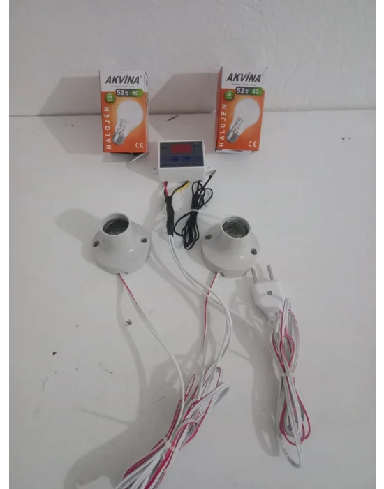 Ana Kucağı Dijital Termostatlı Isıtma Sistemi | Civciv ve Kümes Isıtıcı