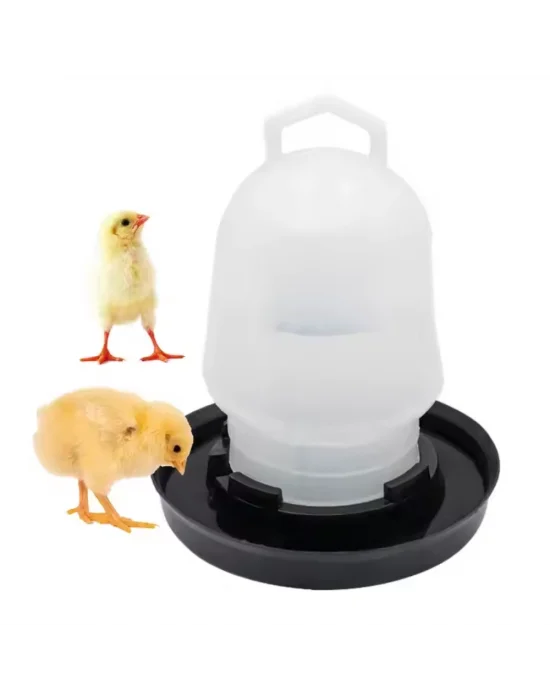 Civciv Suluk 0,75 ML Kaliteli Plastik + Tabak Yemlik