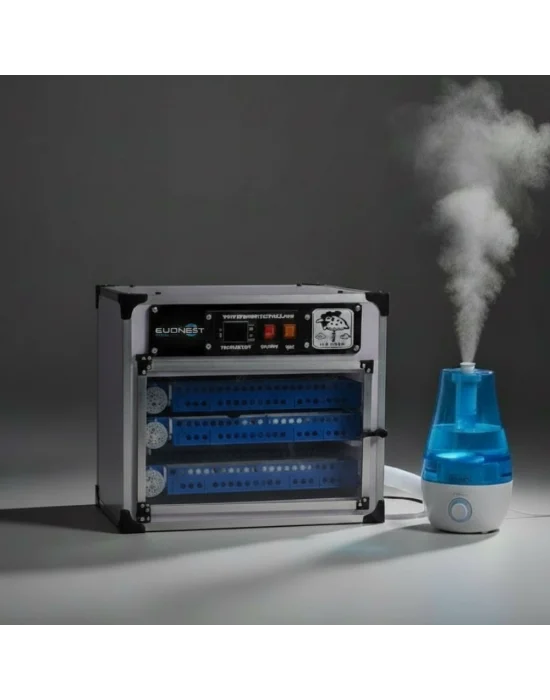 Emko 3722 Yerli Kuluçka Makinesi 196 kapasite | SSR Röle Termostatlı Kabin Tip, Kaz Uyumlu