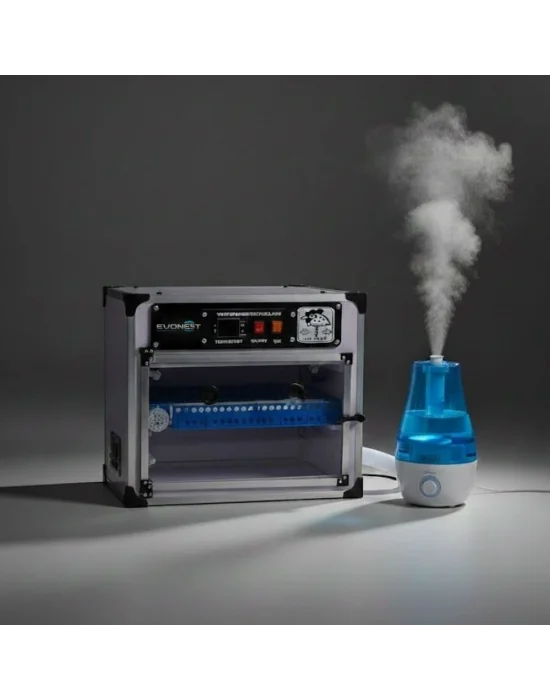 Emko 3722 Yerli Kuluçka Makinesi 64 kapasite | SSR Röle Termostatlı Kabin Tip, Kaz Uyumlu