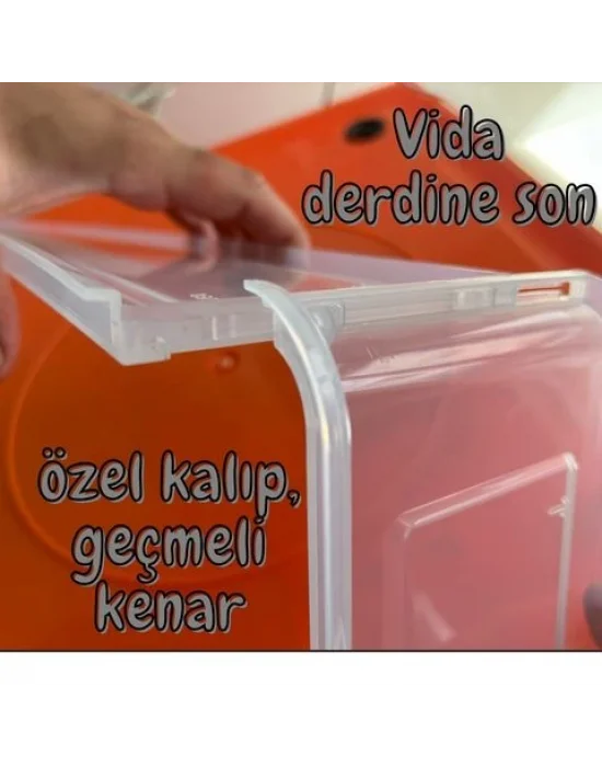 Evonest 120 Yumurtalık Kuluçka Makinesi | Turuncu Renk