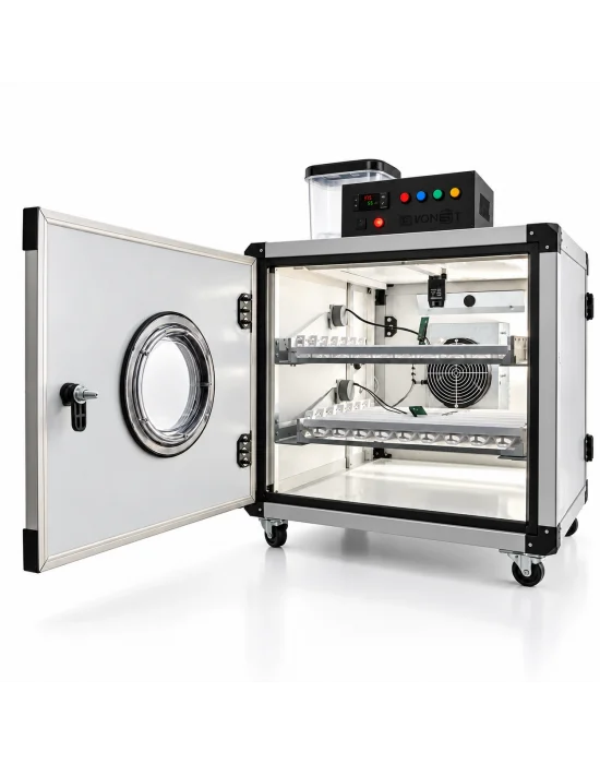 EVONEST EVO 126 PANEL KABİN TİP KULUÇKA MAKİNESİ , 24 V NEM NOZÜLLÜ