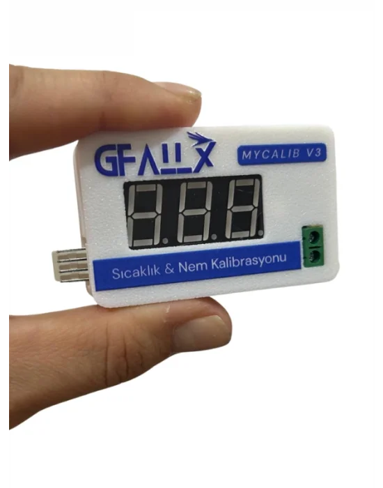 Gfallx V2 Mycalib Kalibrasyon Cihazı | Kuluçka Isı, Sıcaklık ve Nem Ölçer | Yerli Ürün