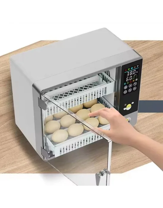 24 Yumurtalık Tam Otomatik Kuluçka Makinesi – Hobi Tip Kabin Modeli