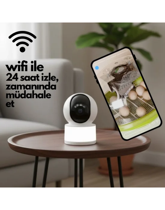 Kuluçka ve Kümes İzleme Kamerası | Ana Kucağı & Civciv Büyütme