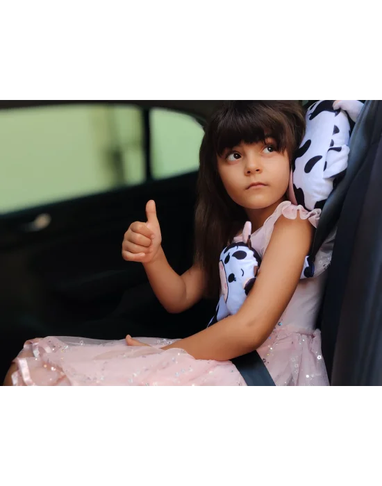 Tosbai Araba Boyun Yastığı ve Emniyet Kemeri Kılıfı Seti | Konforlu ve Güvenli Seyahat