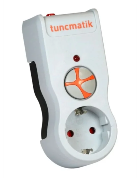 Tunçmatik Tsk19019 Enerji Koruma Prizi 1050 Joule | Tekli Beyaz