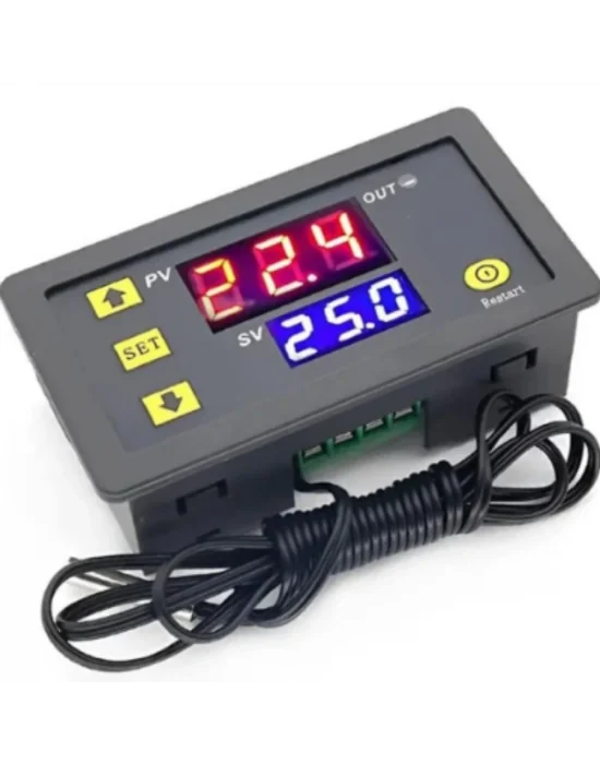 AC 220 Dijital Termostat Modül | Kuluçka ve Akvaryum Sıcaklık Kontrol Kartı