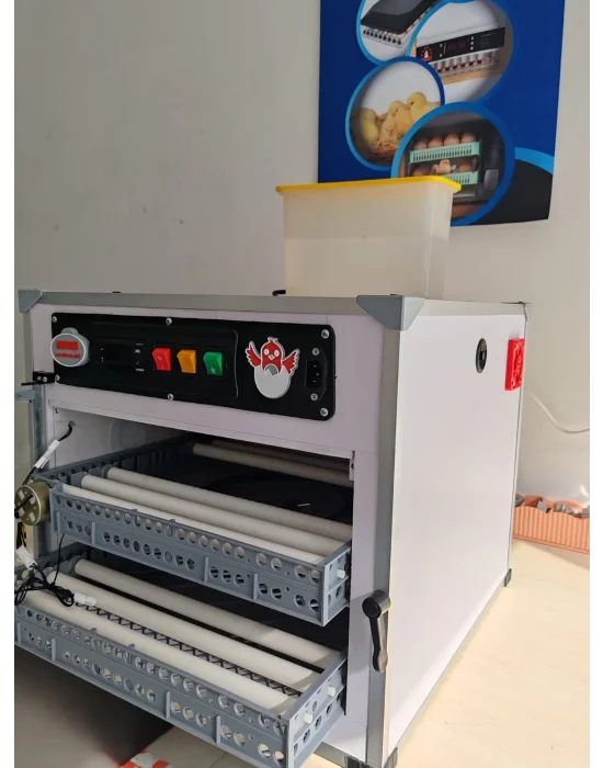 Emko 3722 Yerli Kuluçka Makinesi | SSR Röle Termostatlı Kabin Tip, Kaz Uyumlu