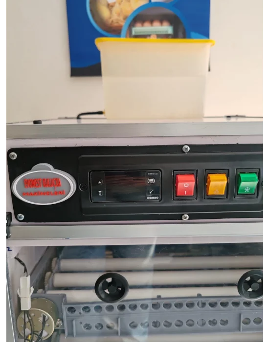 Emko 3722 Yerli Kuluçka Makinesi | SSR Röle Termostatlı Kabin Tip, Kaz Uyumlu
