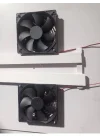 12V 0.25A DC Kuluçka Makinesi Fanı | 12x12x2.5 cm