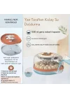 26–59 Kapasiteli Tam Otomatik Kuluçka Makinesi – 2 Değiştirilebilir Yumurta Tepsili, Dijital Kontrollü