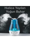 Buhar Makinesi (hortum hariç) Çift Sprey Ultrasonik Hava Nemlendirici 3.5L