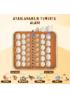Evonest 56 Yumurtalık Kuluçka Makinesi | Turuncu Model