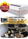 Gfallx Kalibre Cihazlı Beyaz Kaz Uyumlu 120 Yumurtalık Otomatik Kuluçka Makinesi