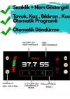 KAZ KULUCKA 5 Otomatik Programlı 130 Tavuk Yumurta Kapasiteli Tam Otomatik Kuluçka Makinesi