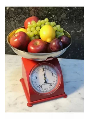 5 Kg Retro Nostalji Mutfak Tartısı Analog Terazi