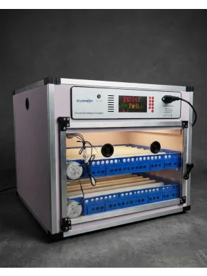 Evonest Kaz Uyumlu Kabin Tip Kuluçka Makinesi | 128 Yumurtalık Kapasiteli