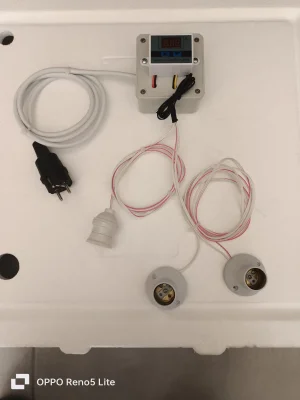 Ana Kucağı Isıtıcı Set | Dijital Termostatlı ve Aydınlatmalı (Lamba Hariç)