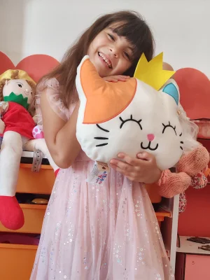 Peluş Yumuşak Oyuncak ve Yastık - Sevimli Oda Dekoru ve Uyku Arkadaşı Yıkanabilir