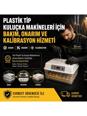 Plastik Tip Kuluçka Makineleri Bakım, Tamir ve Dönüşüm Hizmeti | Tüm Markalar