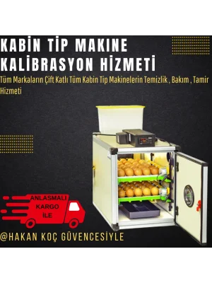 Çift Katlı Kabin Tip Kuluçka Makinesi Temizlik, Bakım ve Tamir Hizmeti | Tüm Markalar