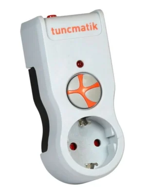 Tunçmatik Tsk19019 Enerji Koruma Prizi 1050 Joule | Tekli Beyaz