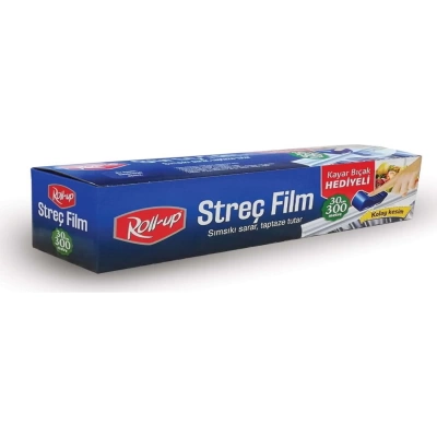 Streç Film 30cm x 300 m 1 Adet (Kayar Bıçaklı)