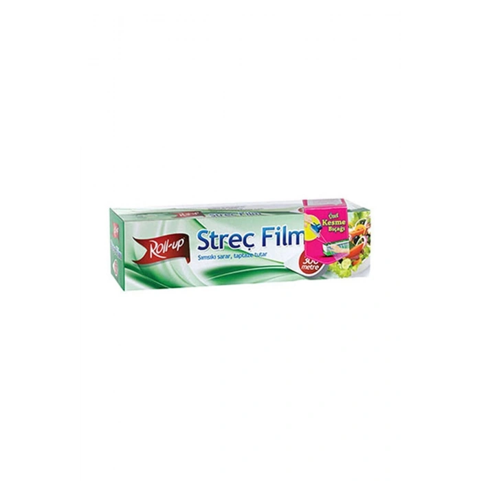Streç Film 45 Cm X 300 M (KAYAR BIÇAK HEDİYELİ) 1 Adet