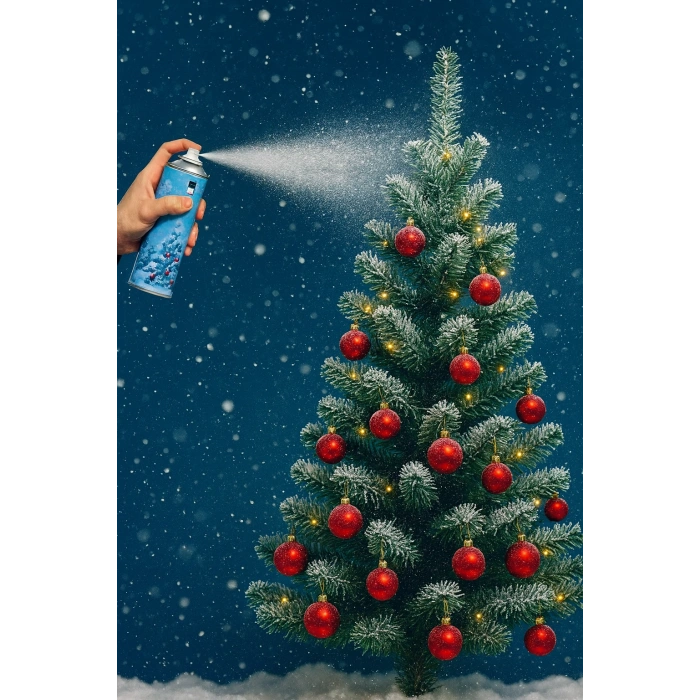 Kar Spreyi 300 ML Leke Yapmaz Eriyen Uçucu Kına Düğün Yılbaşı Parti Köpüğü Bekarlığa Veda Partisi