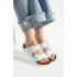 Fuga Comfort Unisex Tokalı Terlik Beyaz